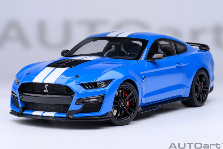 [Preorder] AUTOart 1:18 Ford Mustang Shelby GT500 (Grabber Blue) 73094