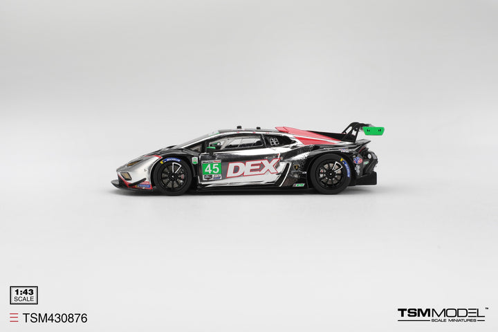 [Preorder] TSM 1:43 Lamborghini Huracan GT3 EVO2 #45  DEX Wayne Taylor Racing  2025 IMSA Daytona 24 Hrs TSM430876
