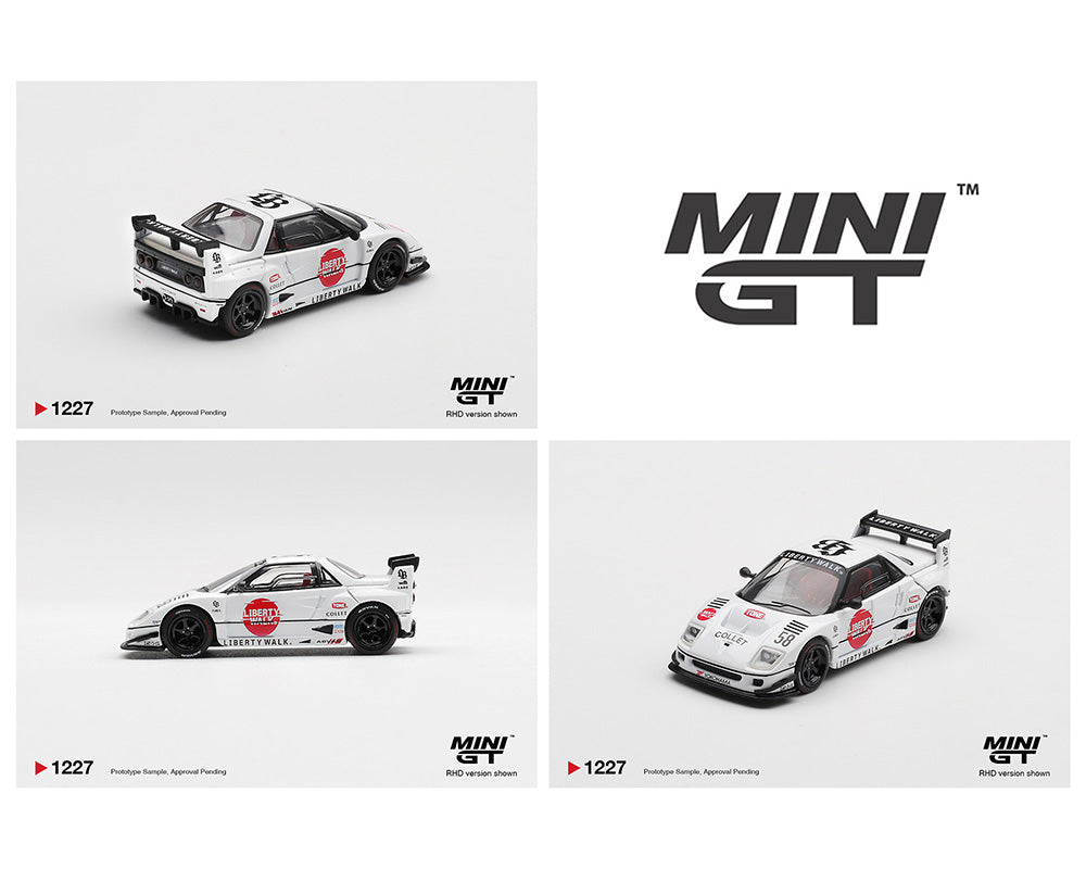 PREMIUM SPECIAL BOXLIBERTY WALK　mini GT Preorder] Mini GT 1:64 Mazda AZ-1 Liberty Walk LB40 LB-Hinomaru