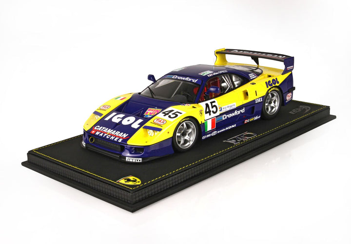 [Preorder] BBR 1:18 Ferrari F40 Le Mans 1996 TEAM ENNEA IGOL #45 P18139G