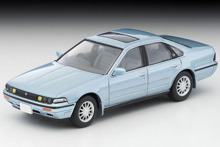 Tomytec TLVN 1:64 Nissan Cefiro Sport Cruising (Bluish Silver) 1988