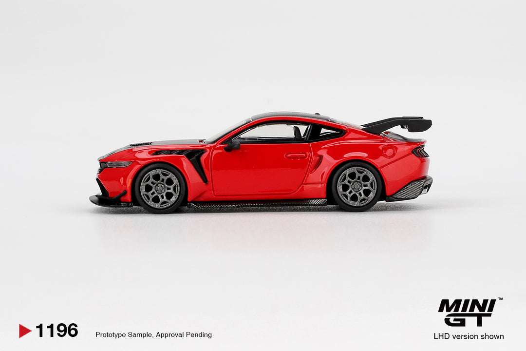 [Preorder] MINIGT 1:64 Ford Mustang GTD Race Red MGT01196