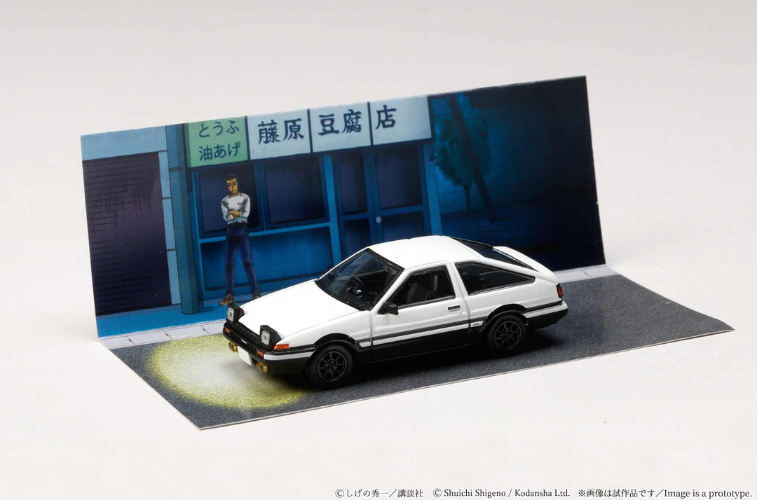 [Preorder] Hobby Japan 1:64 Toyota SPRINTER TRUENO (AE86)/ INITIAL D Takumi Fujiwara  VS Takeshi Nakazato HJDMD001C