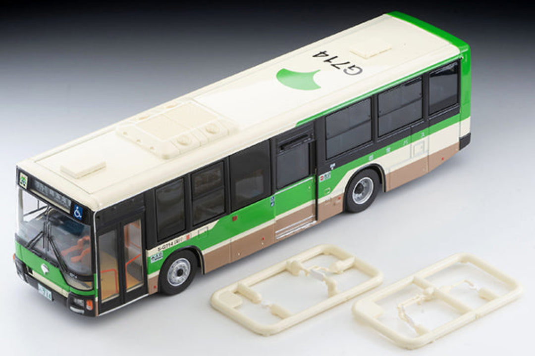 Tomytec TLVN 1:64 Mitsubishi Fuso Aero Star Non-step bus Toei Bus 100th Anniversary Commemorative Wrapping (Knuckle Line)