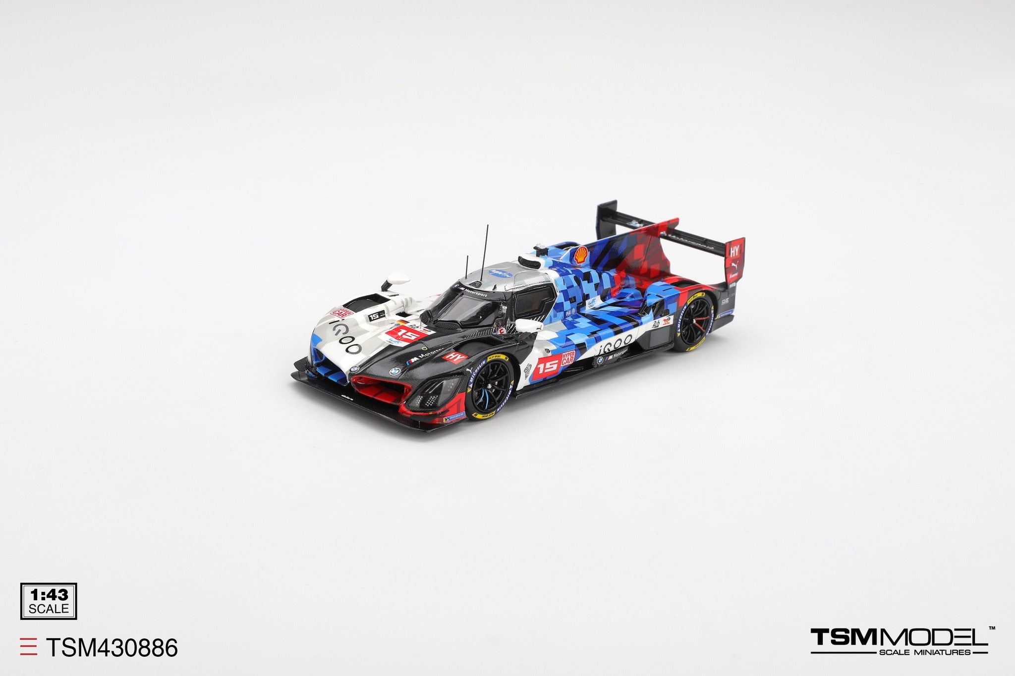 Preorder] TSM 1:43 BMW M Hybrid V8 #15 BMW M TEAM WRT 2025 Le Mans