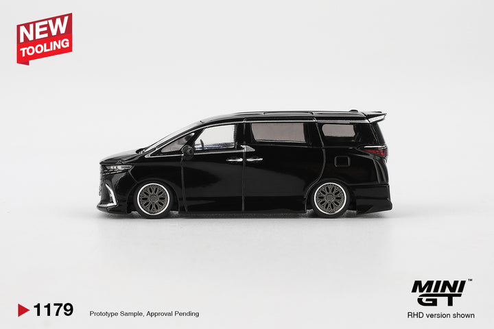 [Preorder] Mini GT 1:64 Toyota Alphard 40 KUHL Black MGT01179-BL