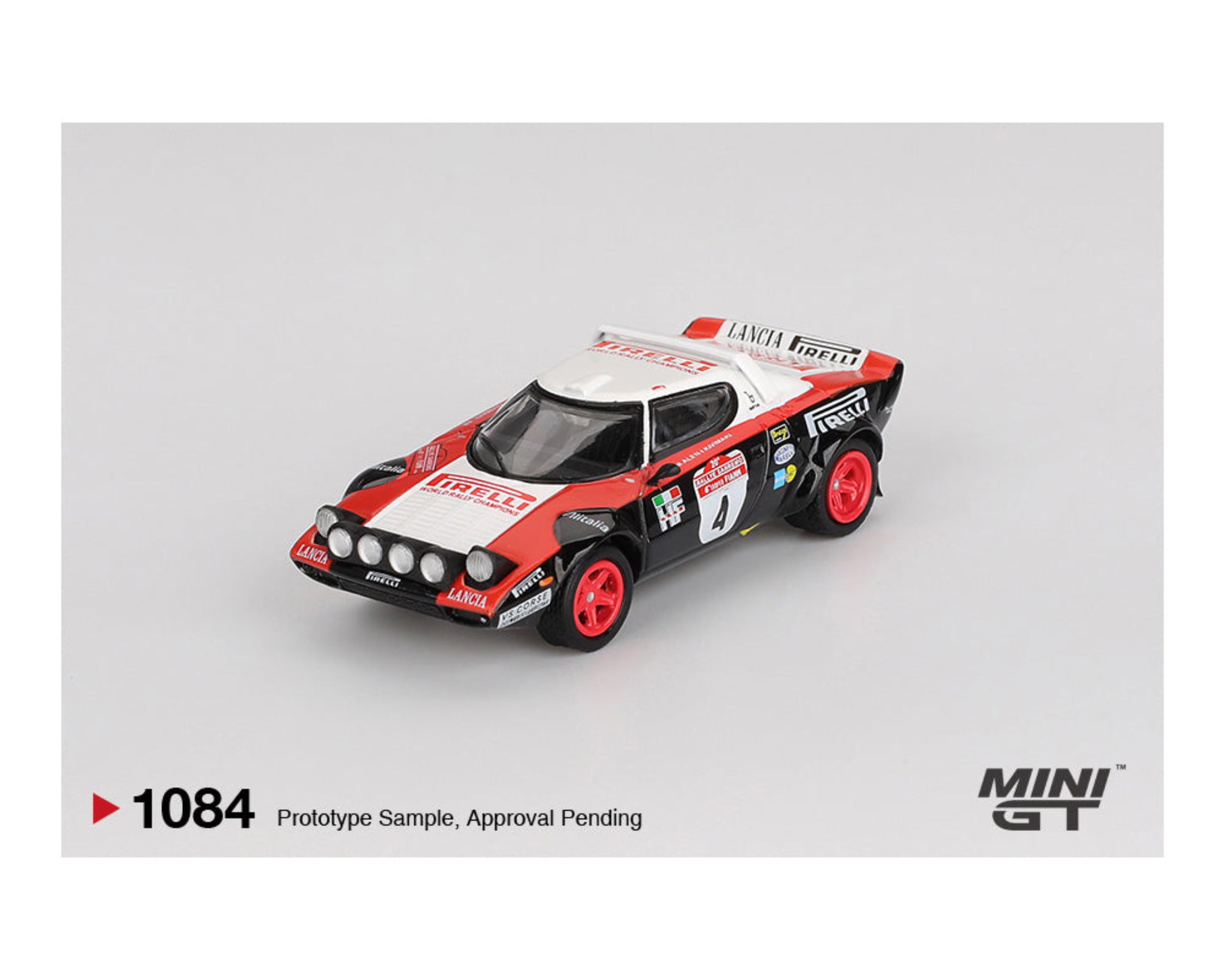 ミニカー MINI GT Lancia Stratos HF #4 1979 Rally MINI GT Lancia Stratos HF #4 1979 Rally - メルカリ