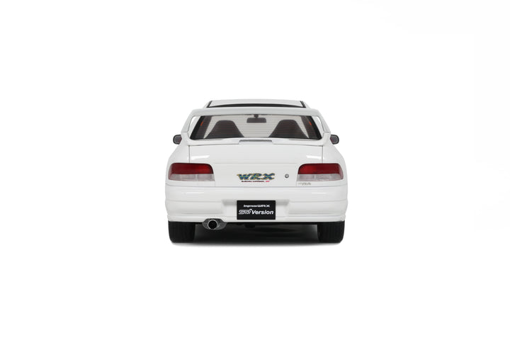 OttO 1:18 SUBARU IMPREZA WRX TYPE RA STI PURE WHITE 2000 OT490