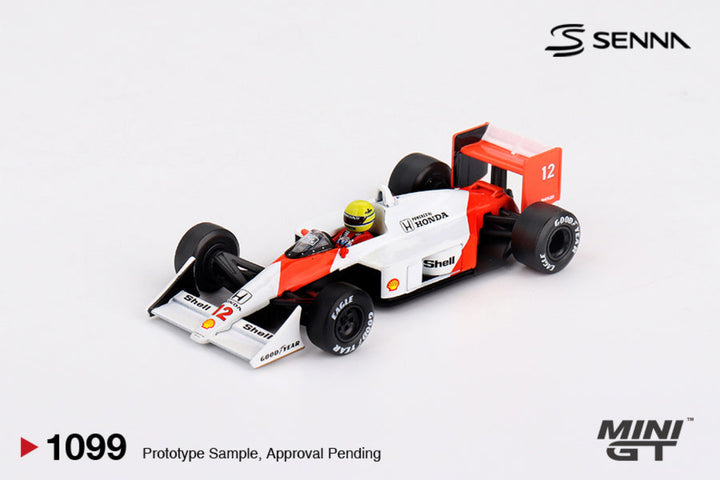 [Preorder] MINIGT 1:64 McLaren MP4/4 #12 Ayrton Senna MGT01099