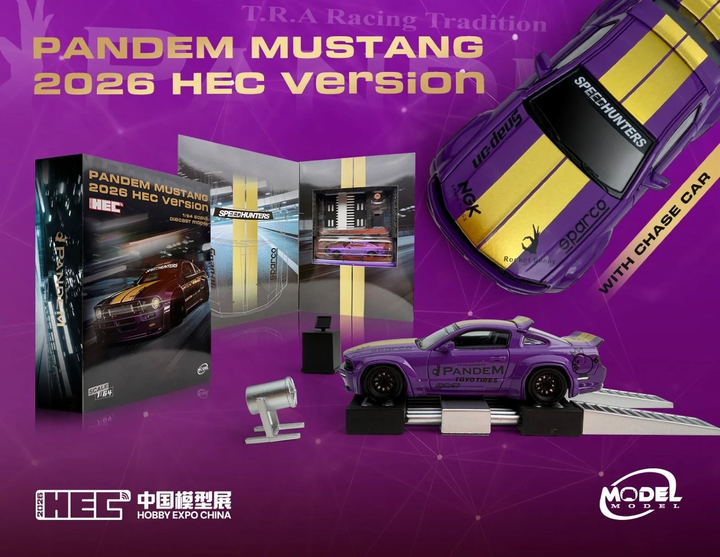 Model Model 1:64 PANDEM MUSTANG 2026 HEC VERSION MM64-PM-HEC2026