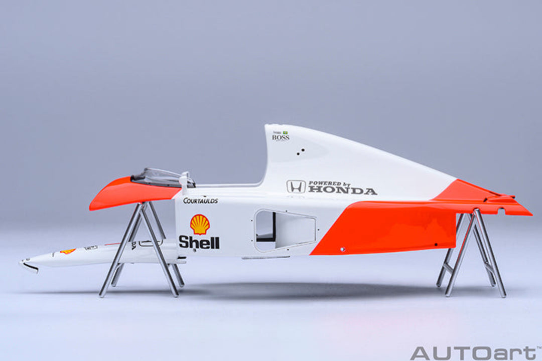 [Preorder] AUTOart 1:18 McLaren Honda MP4/6 1991 A. Senna #1 Without McLaren Logo 89150