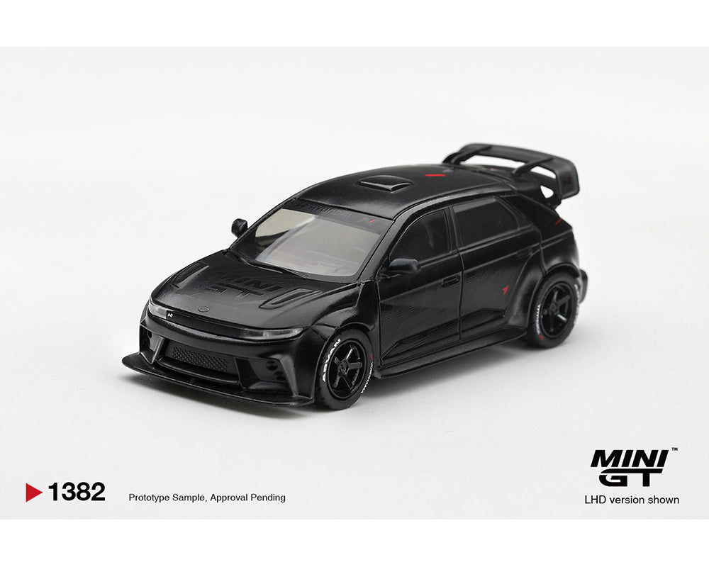 [Preorder] Mini GT 1:64 Hyundai Ioniq 5N RS-01T Stealth – Limited Edition MGT01382-BL