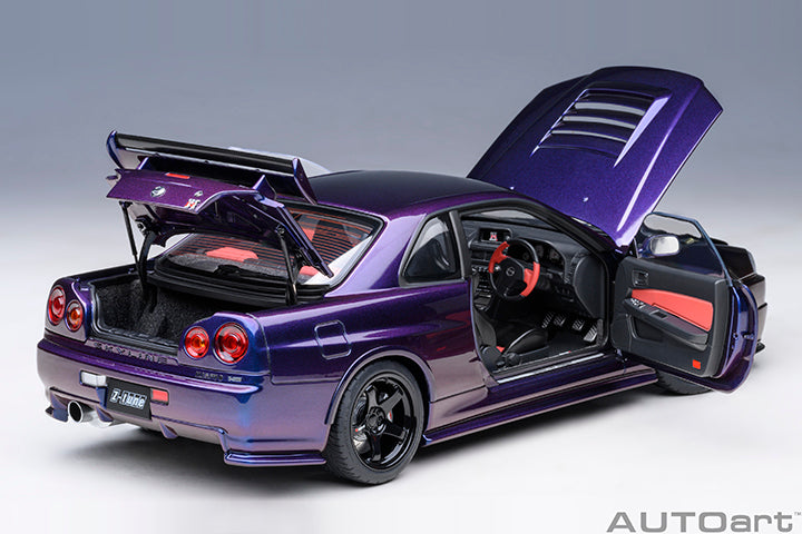 AUTOart 1:18 Nissan Skyline Nismo R34 GTR Z-Tune in Midnight