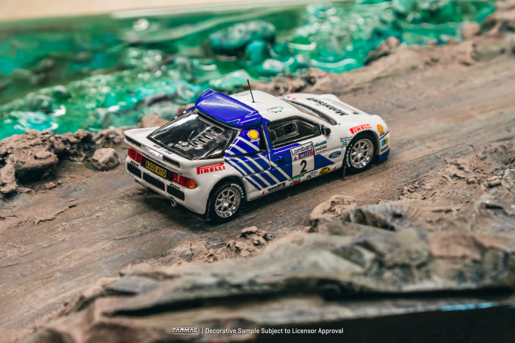 Tarmac Works 1:64 Ford RS200 Lombard RAC Rally 1986 T64P-001-86RAC02