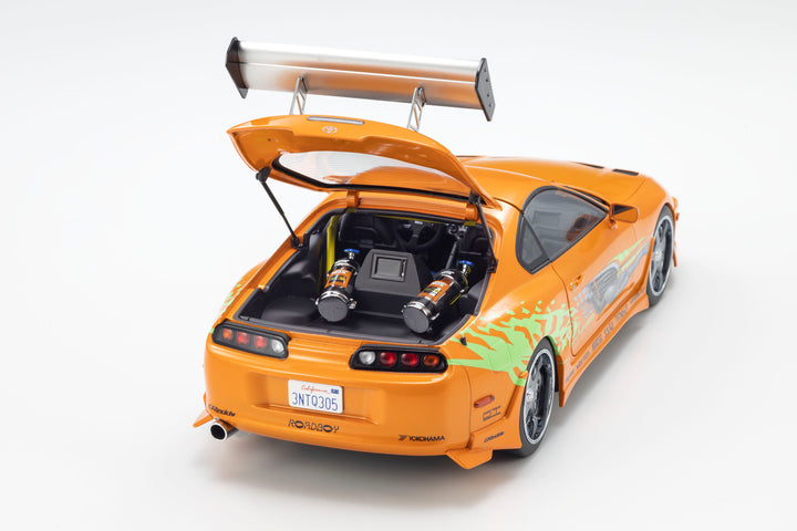 [Preorder] Kyosho 1:18 Toyota Supra Turbo Fast & Furious Orange 08975FF