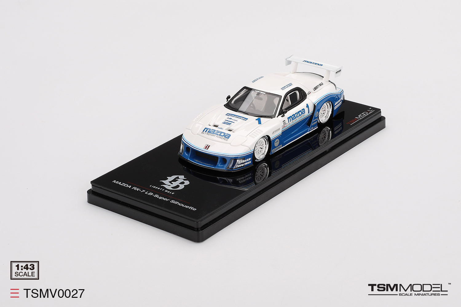 Preorder] TSM 1:43 MAZDA RX-7 LB-Super Silhouette IMSA TSMV0027