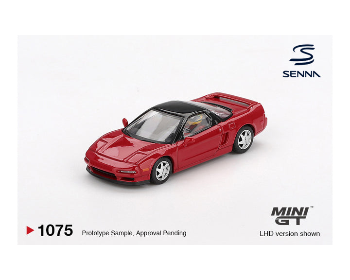[Preorder] MINIGT 1:64 Honda NS-X Prototype Midship Sports 1989 Ayrton Senna w/ Figure MGT01075-BL