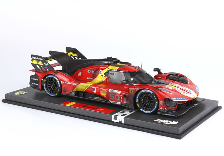 [Preorder] BBR 1:18 Ferrari 499 Le Mans Car N. 50 2023 End Of Race Limited Edition P18236DIRTY