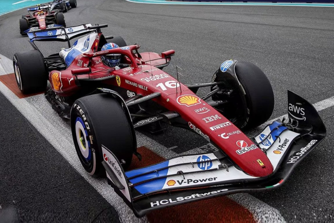 Preorder] BBR x MINICHAMPS 1:43 FERRARI SF-25 - CHARLES