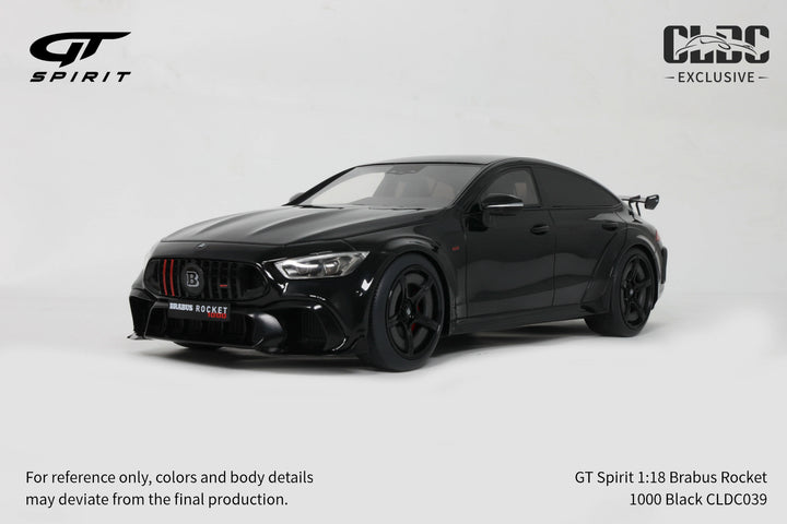 [Preorder] GT Spirit 1:18 BRABUS ROCKET 1000 BLACK CLDC039