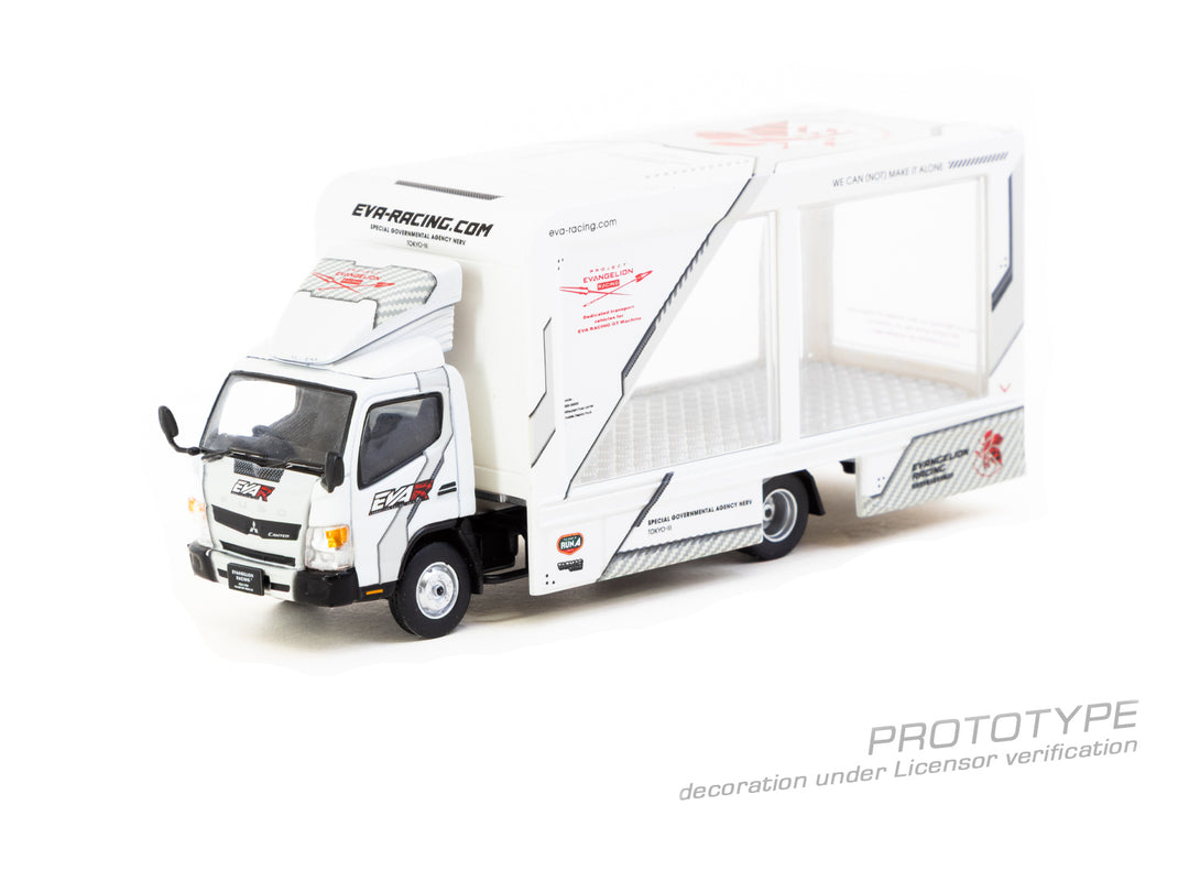 [Preorder] Tarmac Works 1:64 Mitsubishi Fuso Canter EVA Racing T64T-TL002-EVA