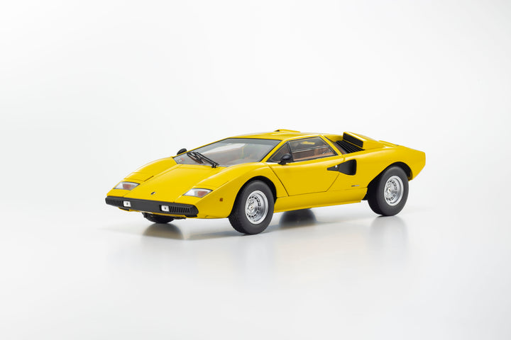 [Preorder] Kyosho 1:18 Lamborghini Countach LP 400 - Yellow 08321YT