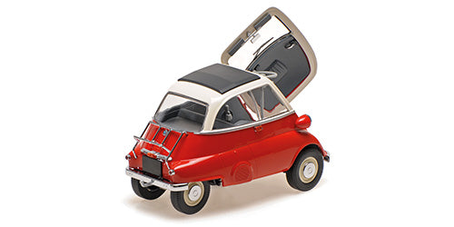[Preorder] MINICHAMPS 1:18 BMW ISETTA - 1955 - WHITE/RED 110024001