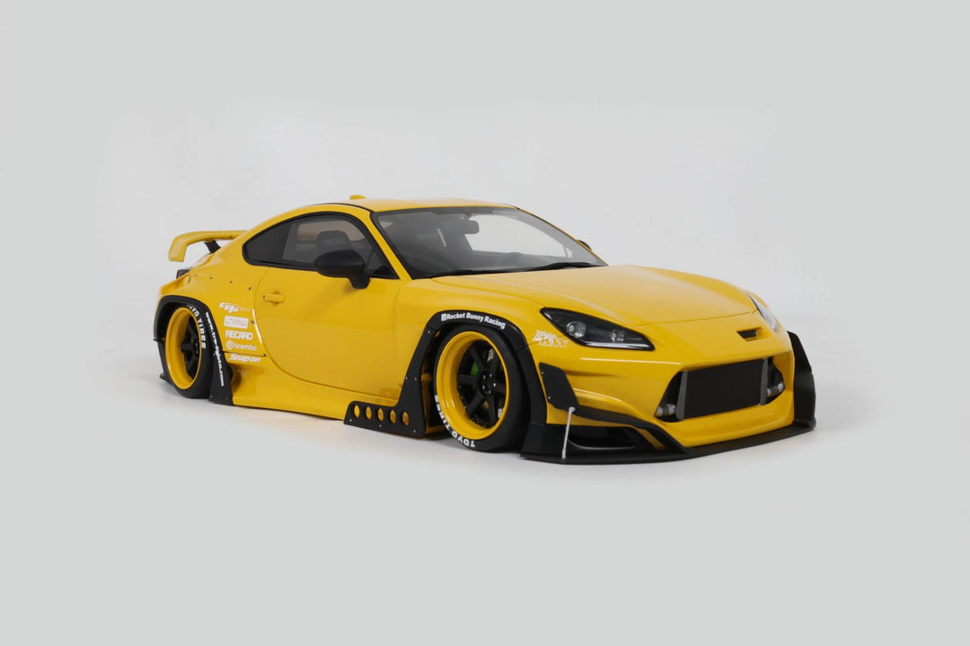 [Preorder] GT Spirit 1:18 Toyota GR86 Rocket Bunny Yellow CLDC043