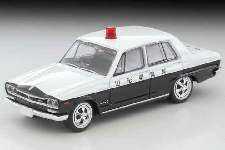 Tomytec TLVN 1:64 Nissan Skyline 2000GT Patrol Car (Yamagata Prefectural Police) 1971