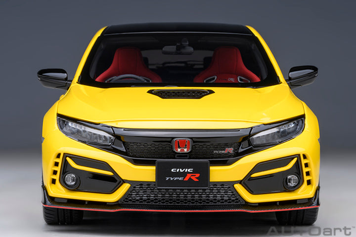 [Preorder] AUTOart 1:18 Honda Civic Type R (FK8) Limited Edition Sunlight Yellow