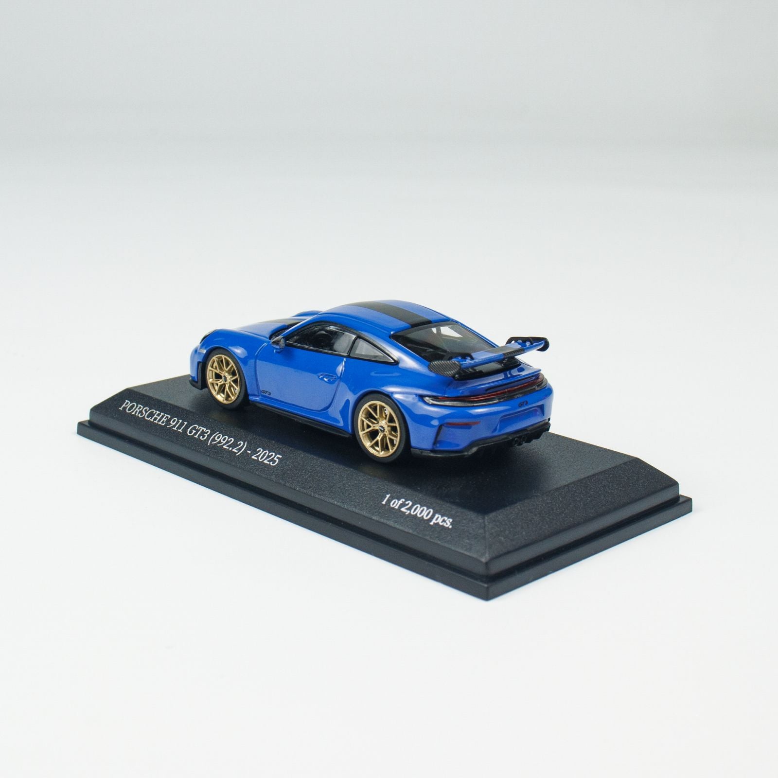 Minichamps 1:64 PORSCHE 911 (992.2) GT3 - 2025 - BLUE CLDC