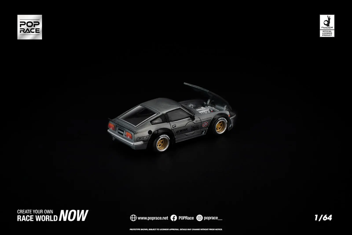 [Preorder] POPRACE 1:64 PANDEM 280ZX RAW METAL PR640410