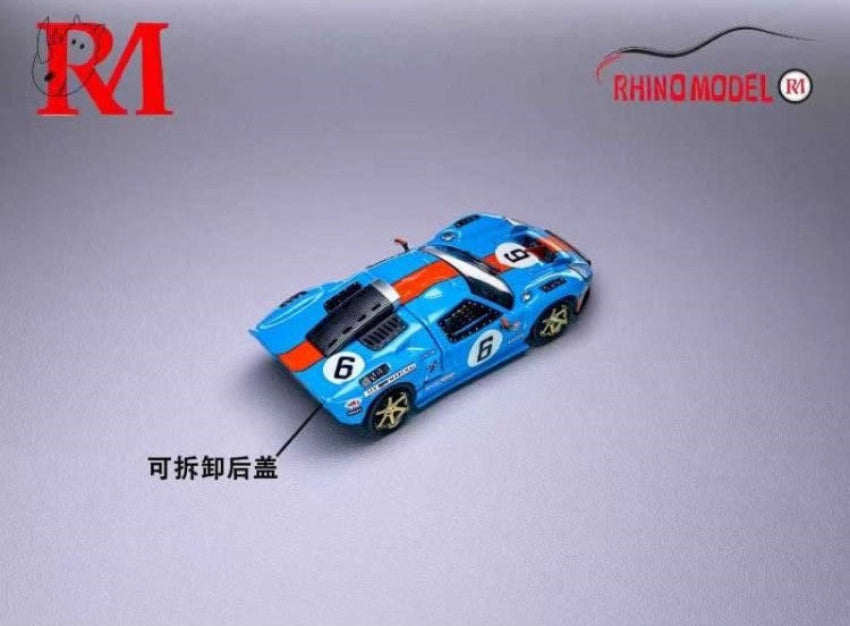 Rhino Model 1:64 Ford GT40 Gulf