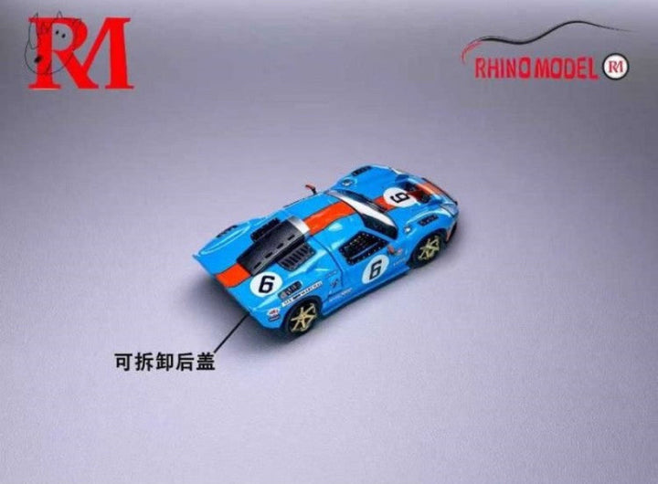 Rhino Model 1:64 Ford GT40 Gulf