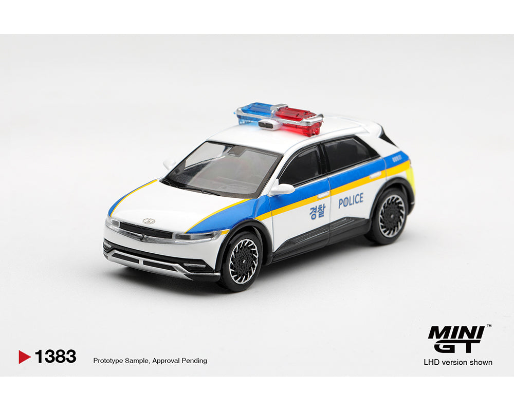 [Preorder] Mini GT 1:64 Hyundai Ioniq 5 Police Car – Korea Exclusives – Limited Edition MGT01383-L