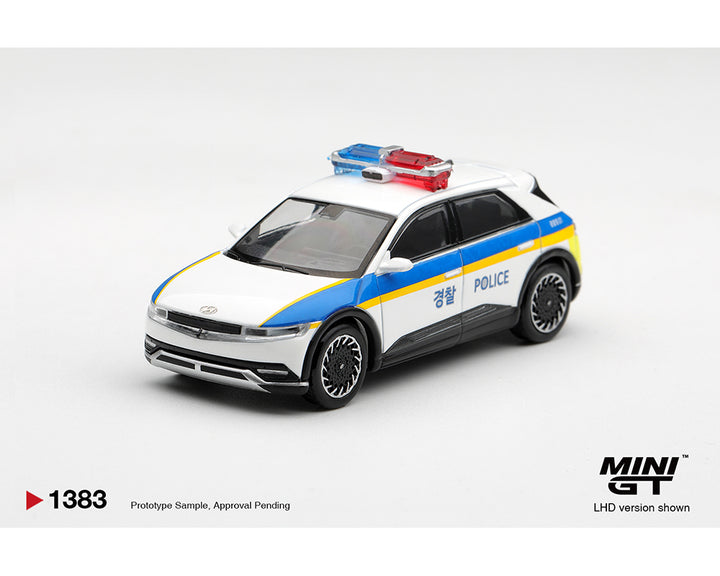 [Preorder] Mini GT 1:64 Hyundai Ioniq 5 Police Car – Korea Exclusives – Limited Edition MGT01383-L