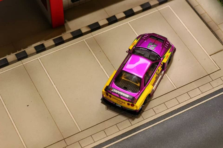 Street Weapon 1:64 Nissan ER34 Chromed Purple Special