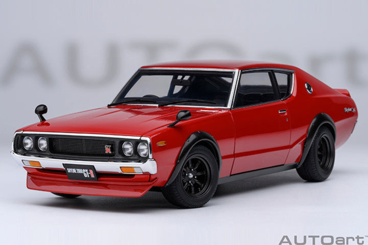 AUTOart 1:18 Nissan Skyline 2000 GT-R (KPGC110) - Red 77468