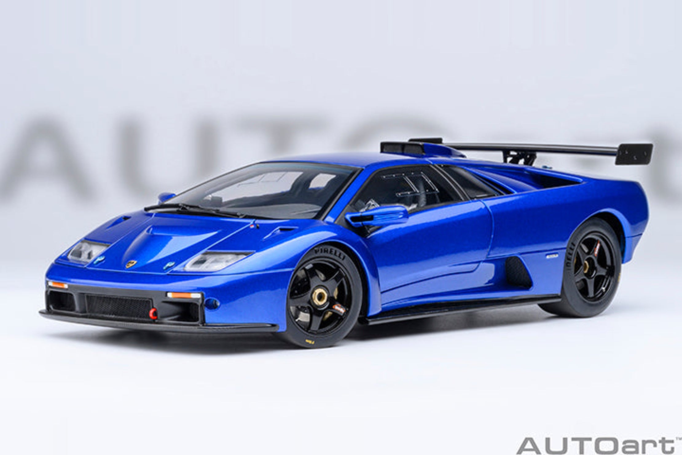 Preorder] AUTOart 1:18 Lamborghini Diablo GT-R - Monterey Blue