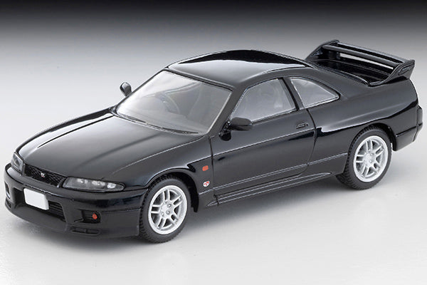 Tomytec TLVN 1:64 Nissan Skyline GT-R V-spec (black) 1995 LV-N308d