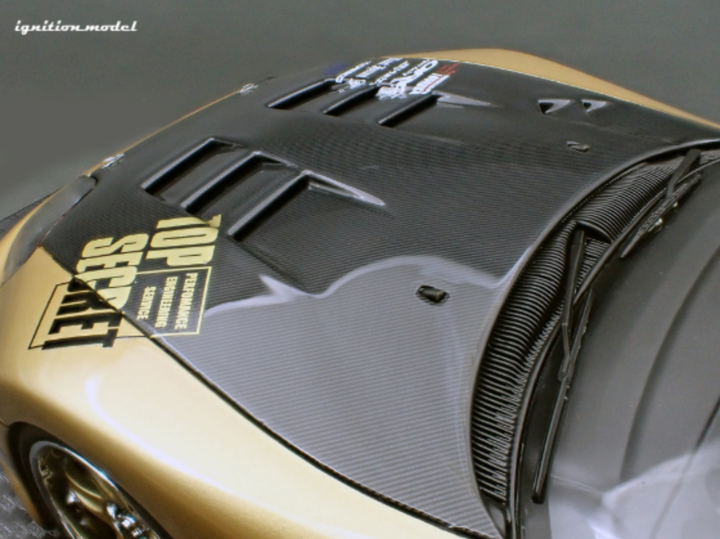 [Preorder] Ignition Model 1:18 TOP SECRET GT300 Supra (A80) Gold IG3743