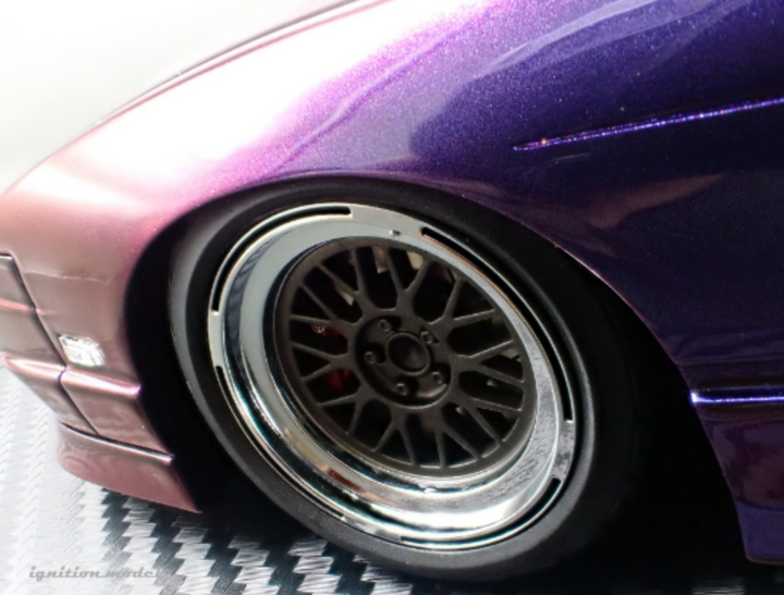 Ignition Model 1:18 Nissan 180SX TYPE X (RPS13)  Purple Metallic IG3762
