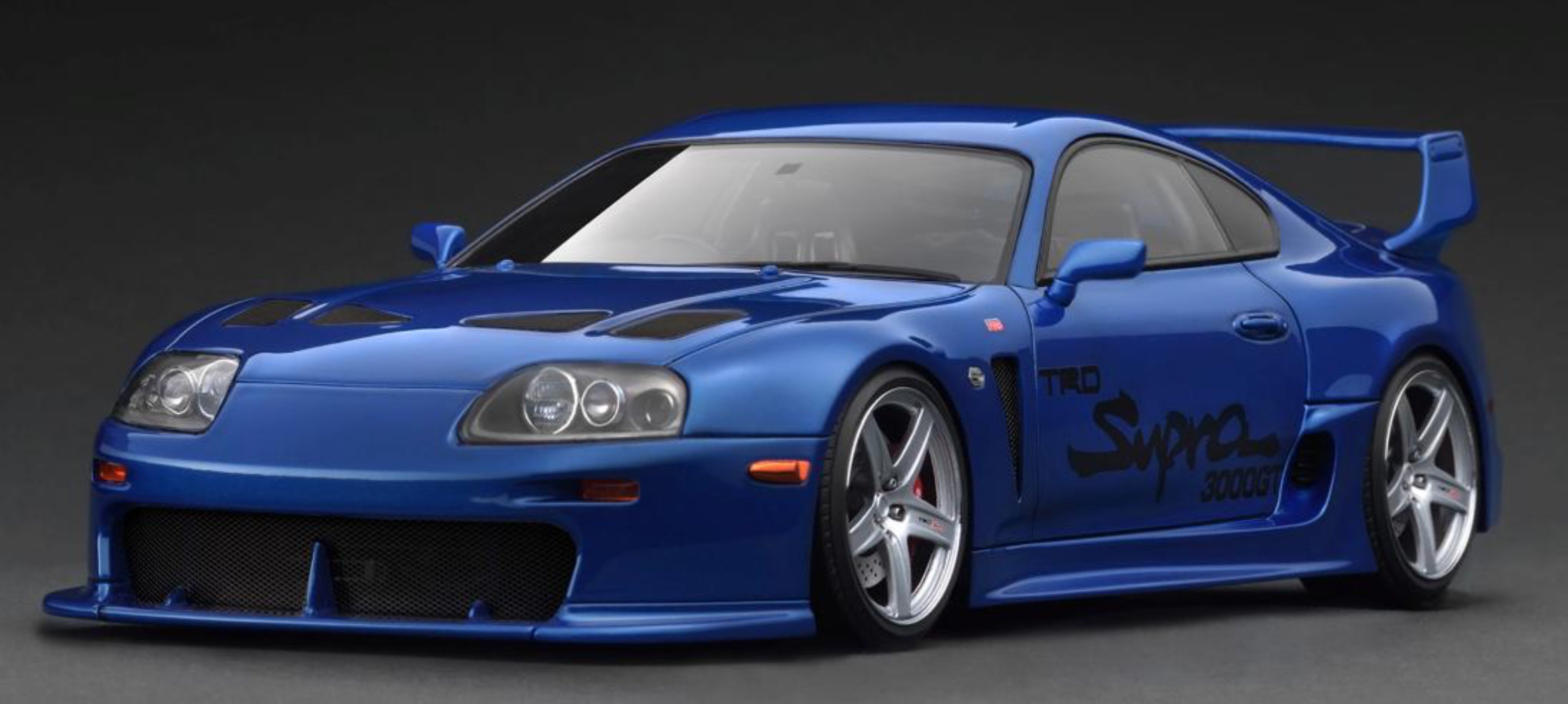 【WEB70台限定】IG2652 1/18 TOYOTA SUPRA IG2652 1/18 LB-WORKS TOYOTA SUPRA (A90) Matte Black With Mr