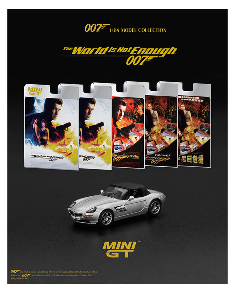 Preorder] Mini GT 1:64 BMW Z8 “The World Is Not Enough” (2
