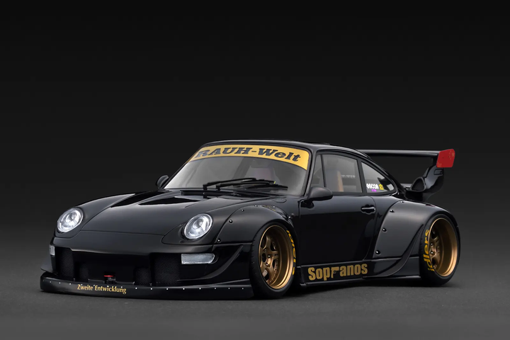 [Preorder] Ignition Model 1:18 Porsche RWB 993 Black IG4037