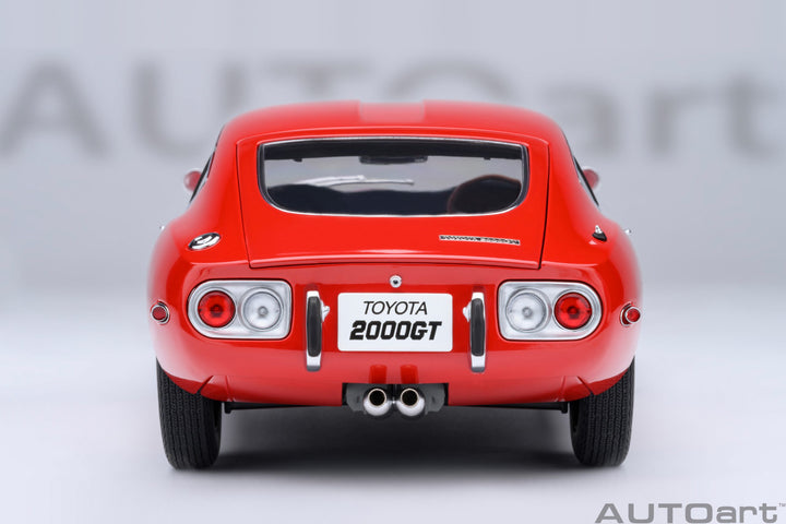 [Preorder] AUTOart 1:18 Toyota 2000GT 1967 Red 79547