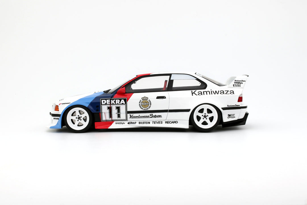 [Preorder] OttO 1:18 BMW E36 KHYZYL SALEEM WHITE 2024 OT1176