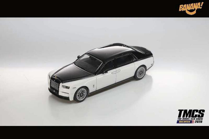 BANANA 1:64 Phantom EWB Version Black White Exclusive edition of 2026 TMCS Malaysia exhibition