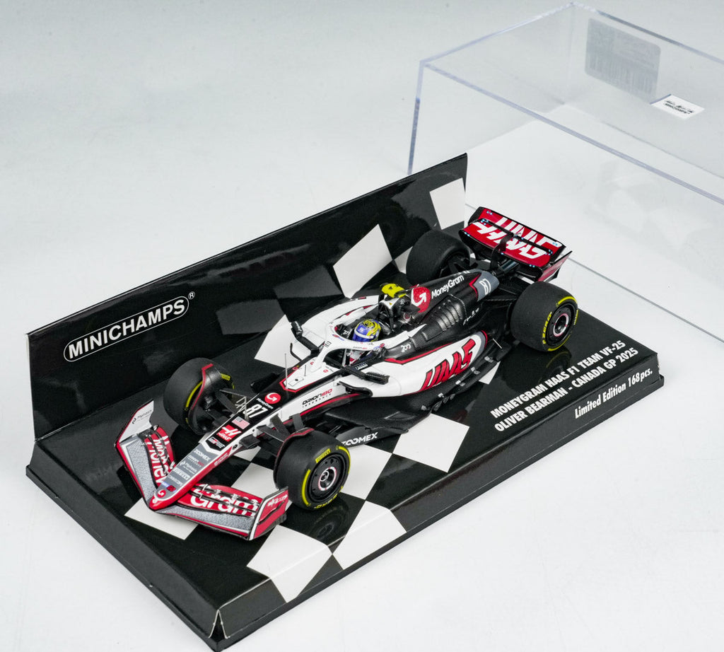 MINICHAMPS 1:43 MONEYGRAM HAAS F1 TEAM VF-25 - OLIVER BEARMAN