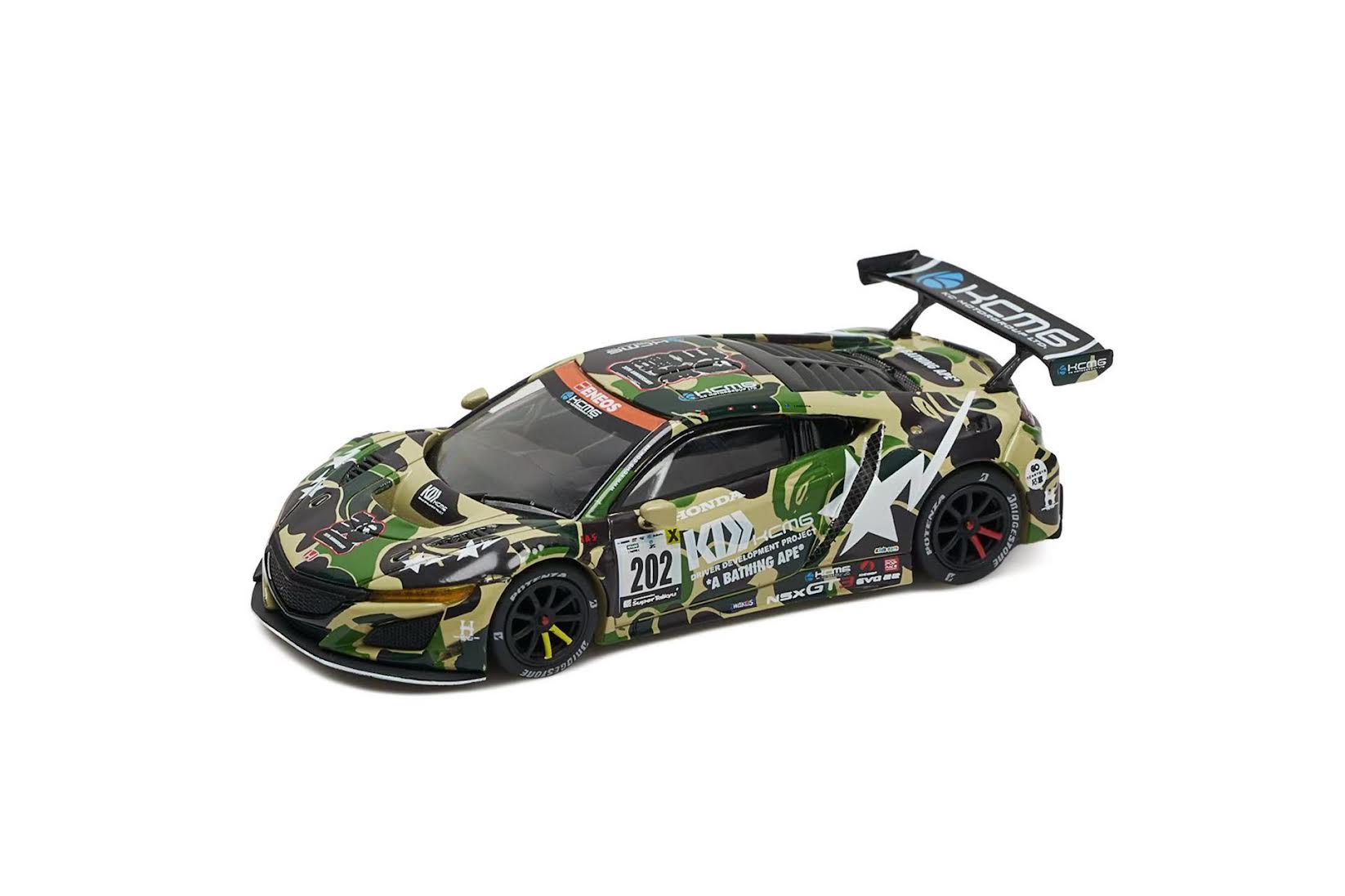 贅沢品 NSX HONDA 1:64 BAPE x POPRACE GT3 Diecast Horizon – EVO22BAPE その他